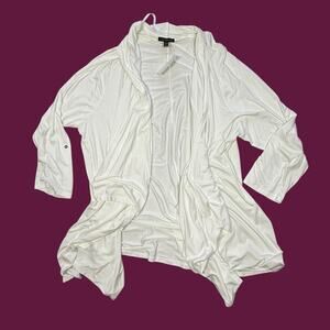 Lane Bryant White Cardigan Size 26/28 NWT